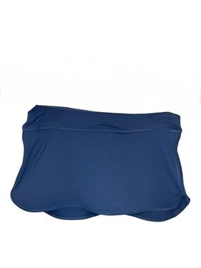 Athleta Tidal Swim Skirt Dress Blue Size S